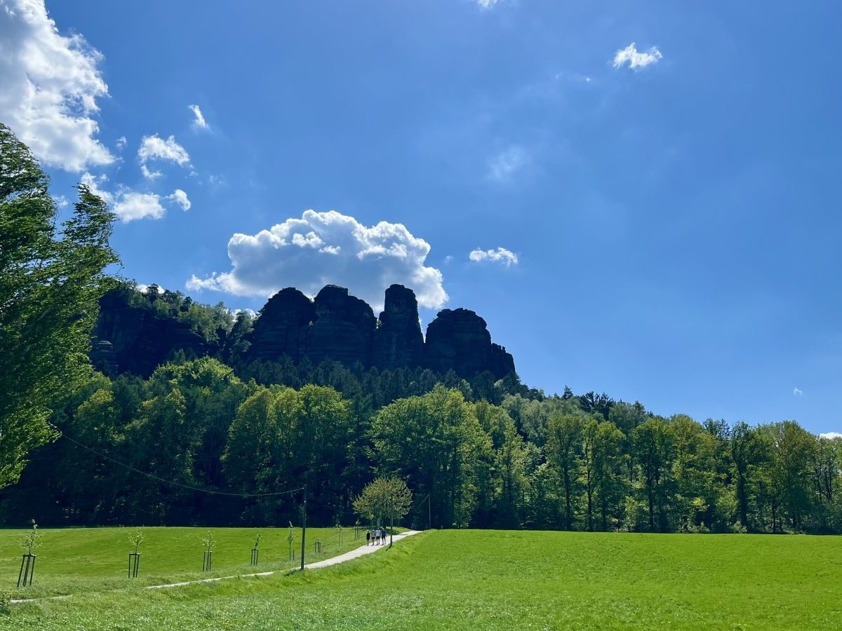 On the trail : Malerweg, Saxon&nbsp;Switzerland